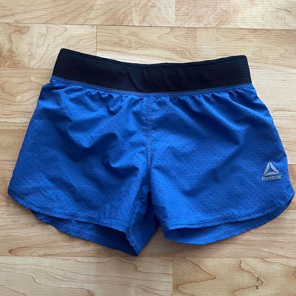 Reebok XS 6-8 Blue Athletic Shorts